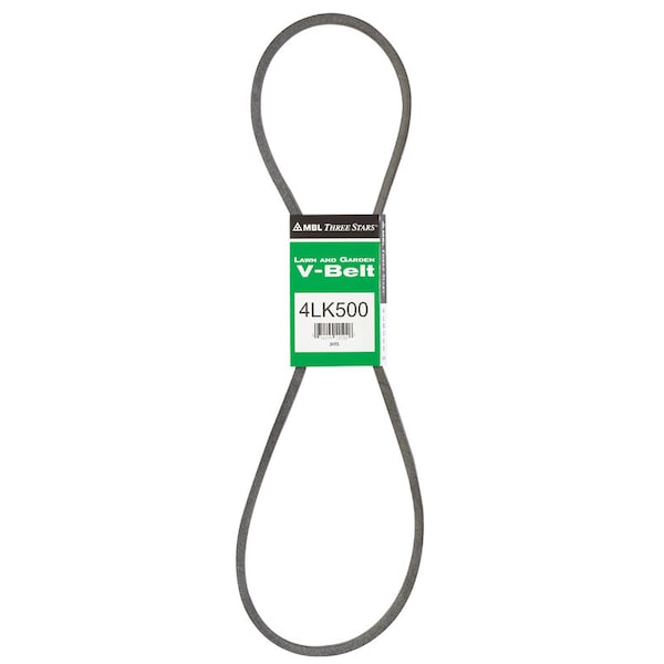 Mbl Mitsuboshi Super KB Standard V-Belt 0.5 in. W X 50 in. L For Riding Mowers 4LK500A - main